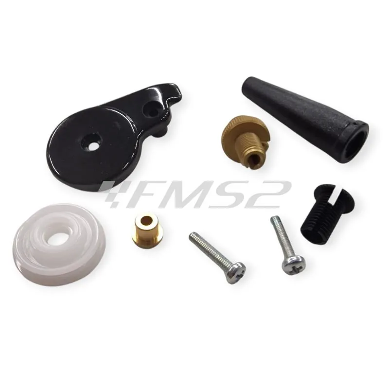 2122.03-02 Comando gas Domino Racing HR Cross 2122.03-02 con manopole - Compatibile moto motard, cross, enduro