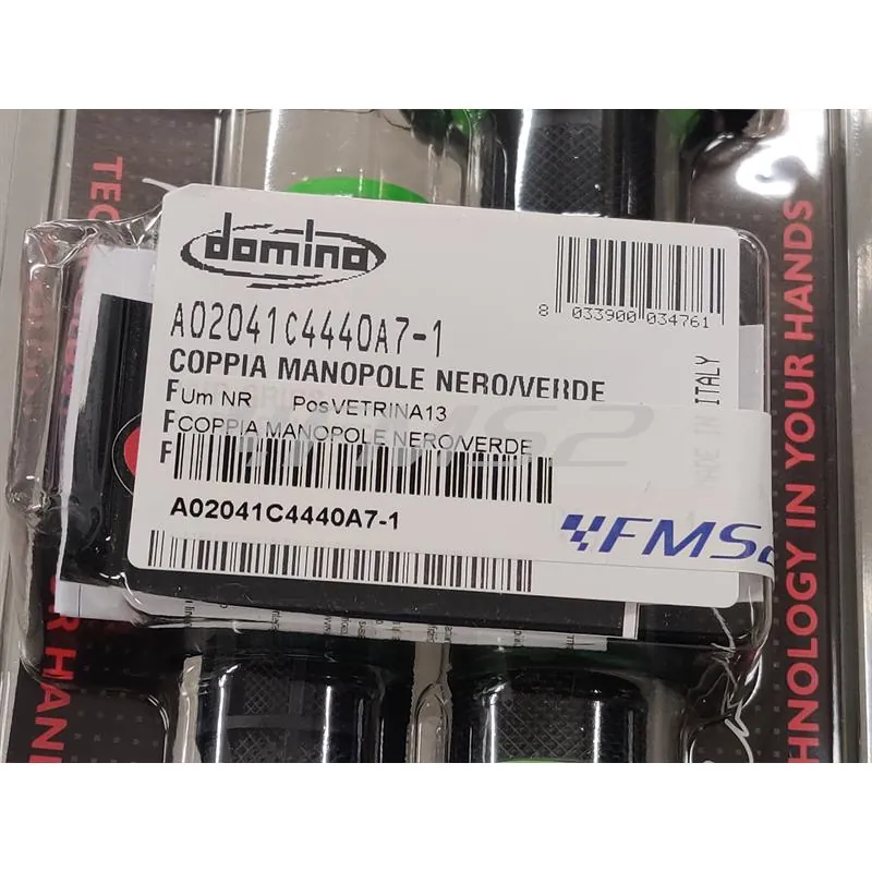 A02041C4440A7-1 manopole colore nero e verde