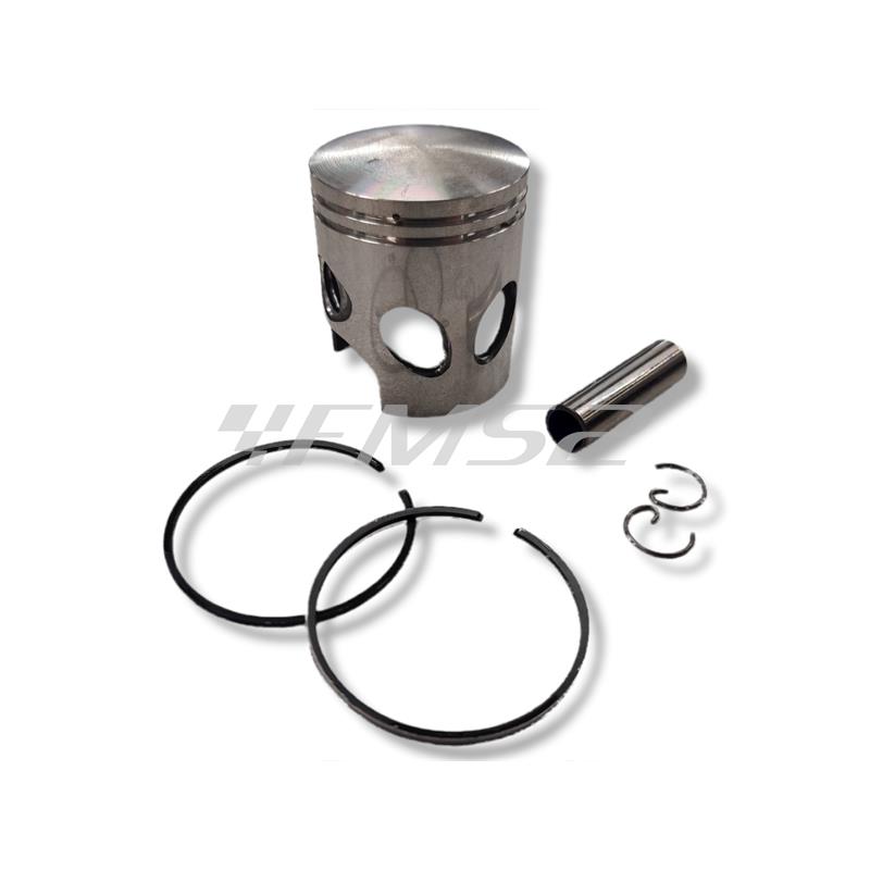 Pistone completo top performance in alluminio bifascia con diametro 48mm per scooter con motore Piaggio Gilera, ricambio 9912360