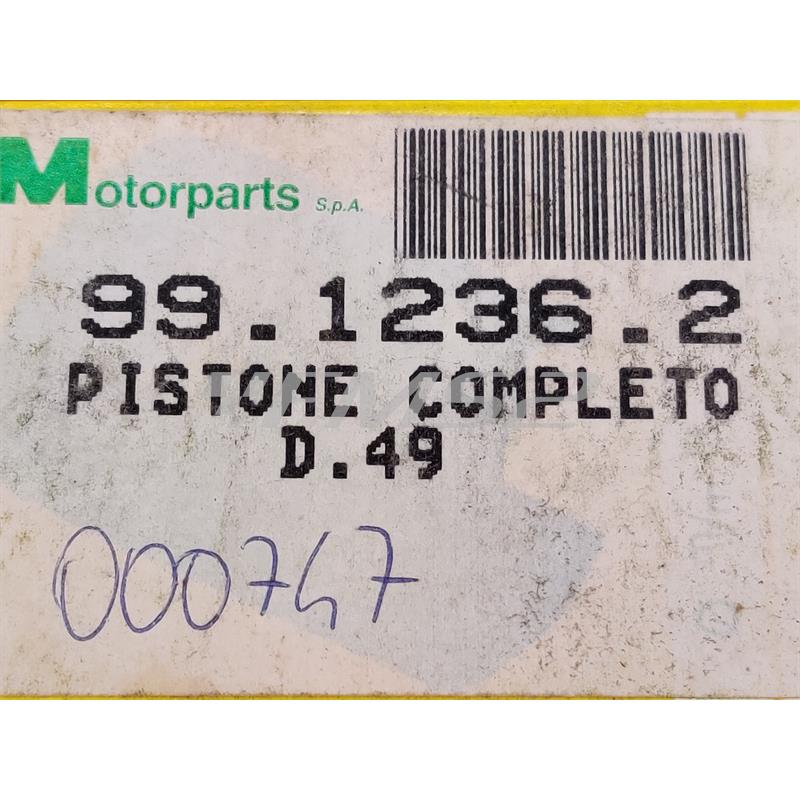 Pistone completo d.49 sfera (top), ricambio 9912362