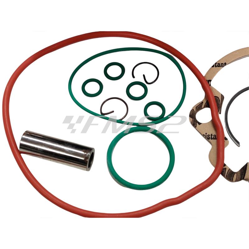 Motore gruppo termico Top Performance con diametro 40,3 mm e cilindrata 50 cc  per motori Minarelli AM345 e AM6 senza testa versione 1° serie con sedi OR ricavate nella parte superiore del cilindro, ricambio 9915430
