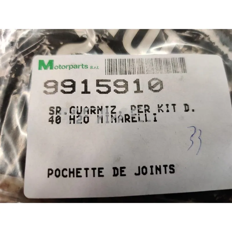 9915910 Guarnizioni 0 40 per kit Minarelli