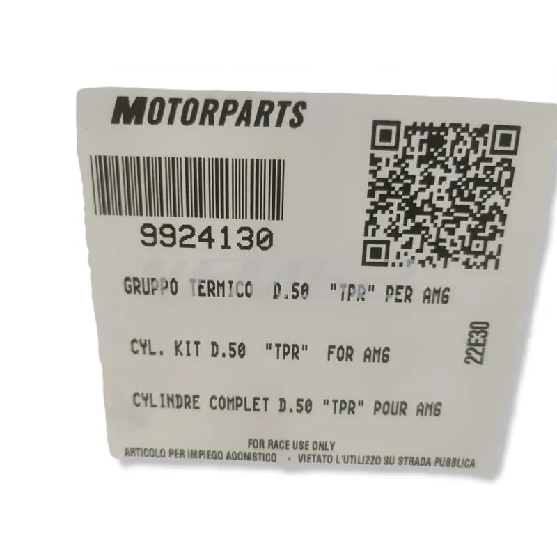 Motore gruppo termico tpr diametro 50mm AM6 corsa standard, ricambio 9924130