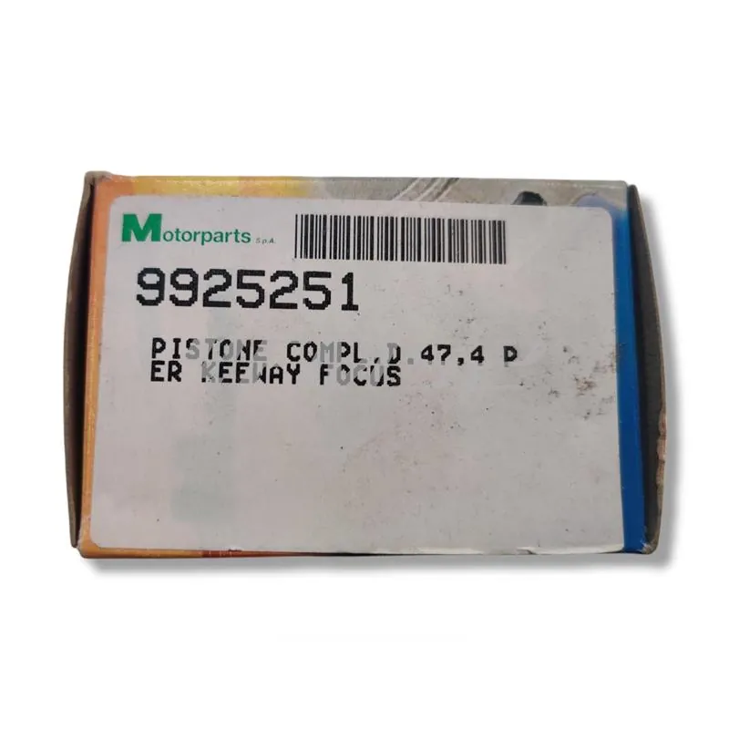 Pistone completo diametro 47,4 sp.12 per keeway focus, ricambio 9925251