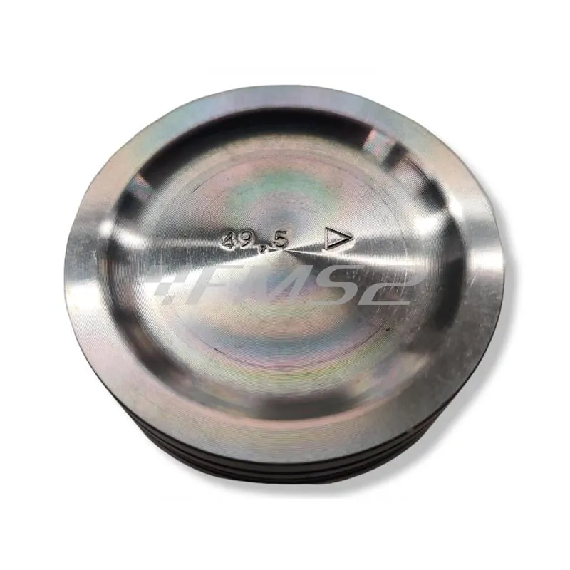 Pistone completo  diametro  49,5 maggiorato scooter piaggio 50 4t, ricambio 9925491