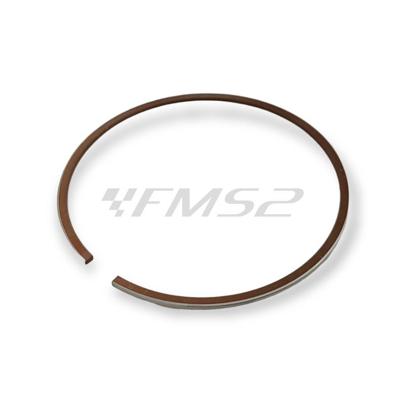 Fasce elastiche pistone diametro 49 mm per gruppo termico top Piaggio 4 tempi aria 80 cc, ricambio 9925550