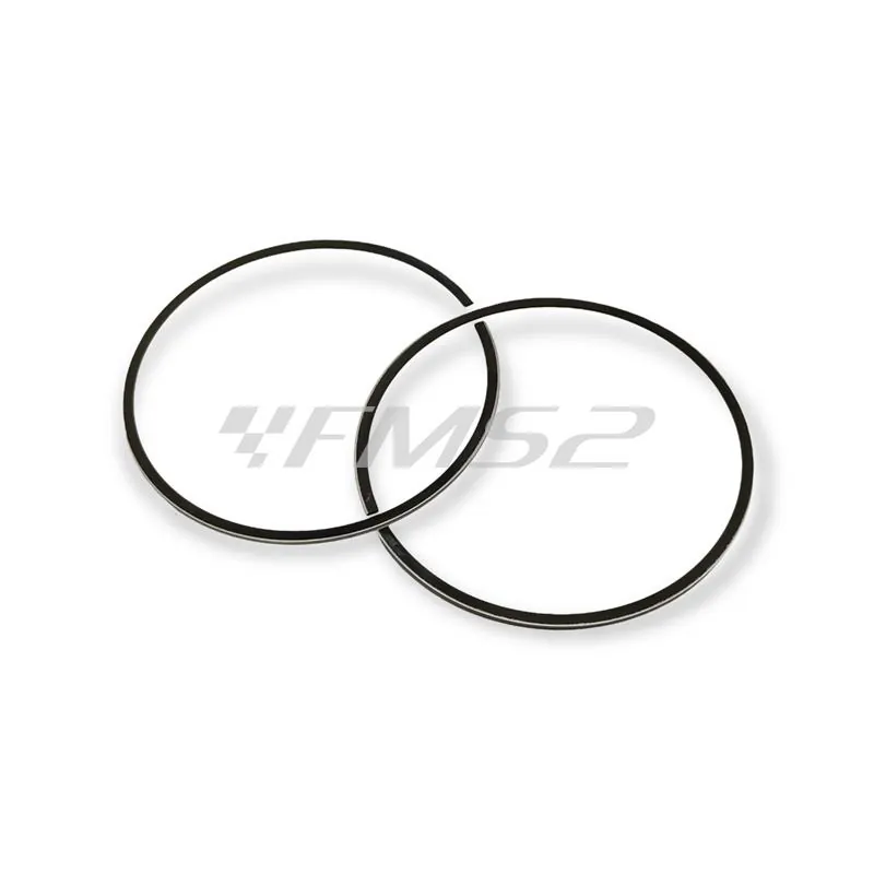 9925550 Fasce elastiche pistone diametro 49 mm per gruppo termico top Piaggio 4 tempi aria 80 cc