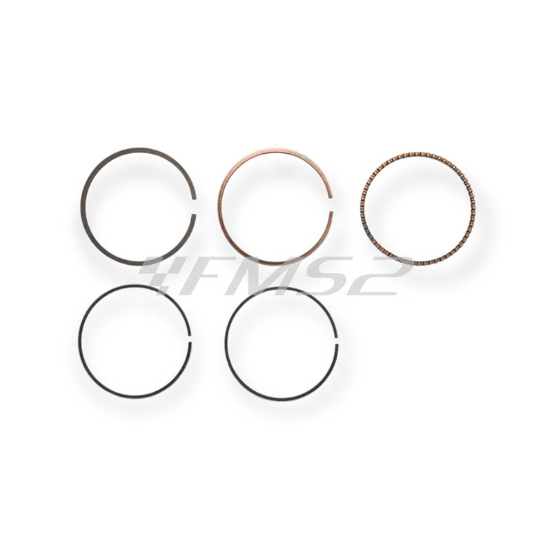 Fasce elastiche pistone diametro 49,5 mm maggiorati per piaggio 50 4t, ricambio 9925551