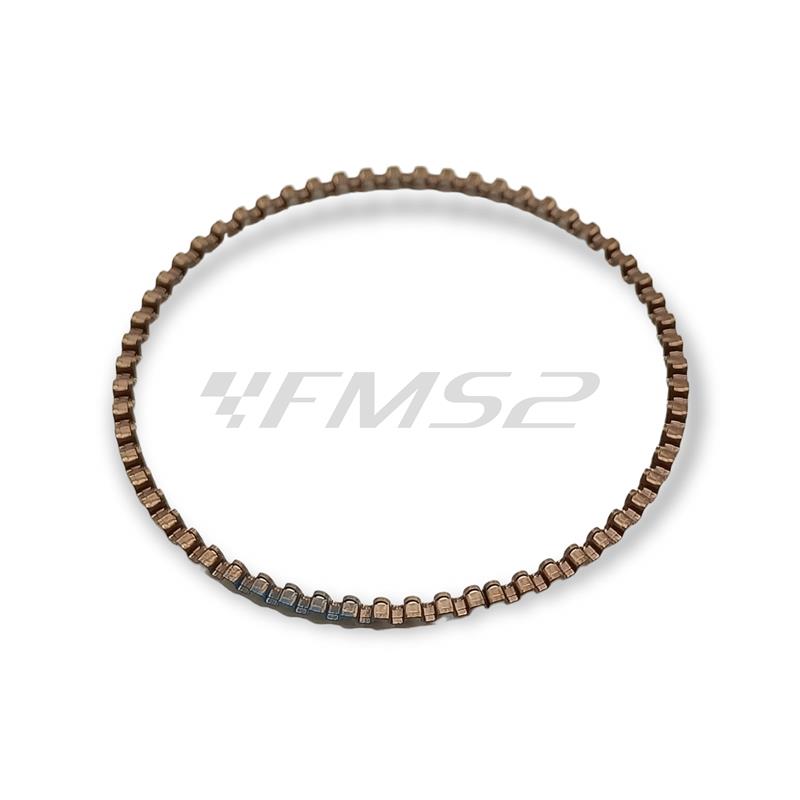 Fasce elastiche pistone diametro 49,5 mm maggiorati per piaggio 50 4t, ricambio 9925551