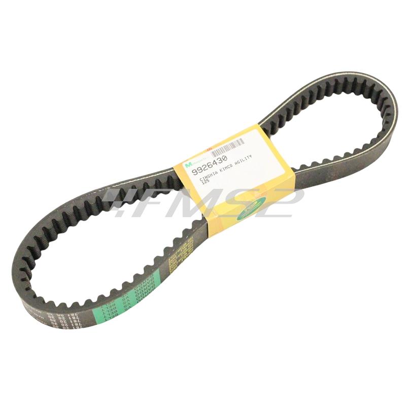 Cinghia di trasmissione top performance per scooter  con motore Kymco 125-150-200, ricambio 9926430