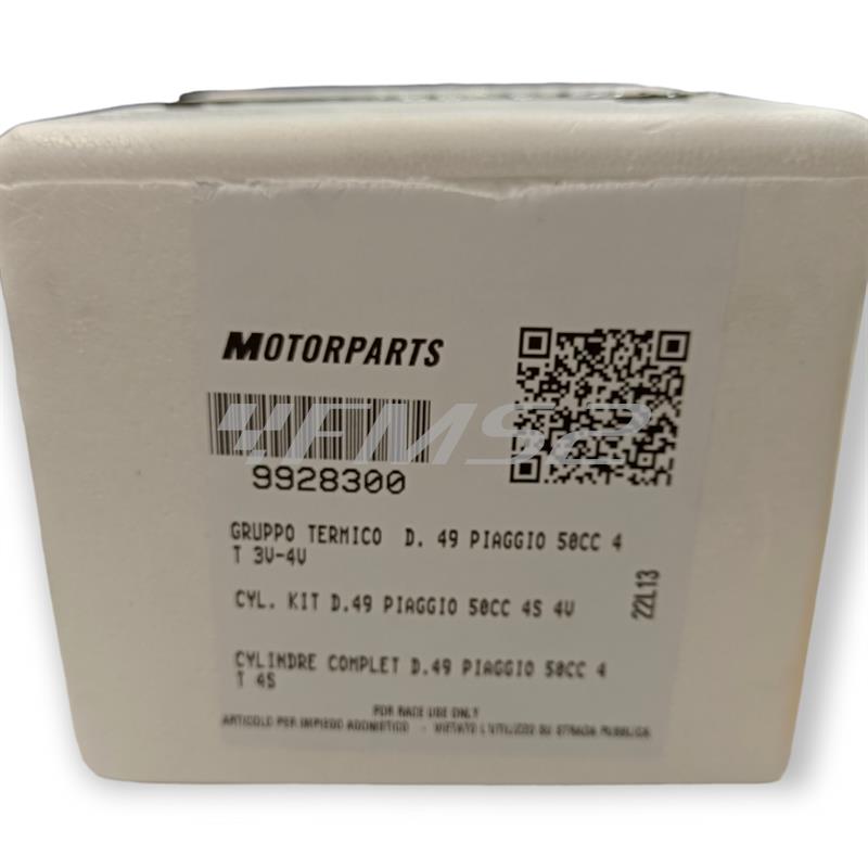 Motore gruppo termico top performance diametro 49 piaggio 50 4t 4v, ricambio 9928300