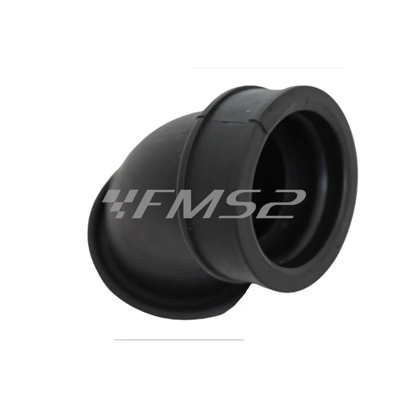 Gomma collettore aspirazione girevole 360° con imbocco diametro 30 mm per scooter con motore minarelli orizzontale aria e liquido, ricambio 9929280