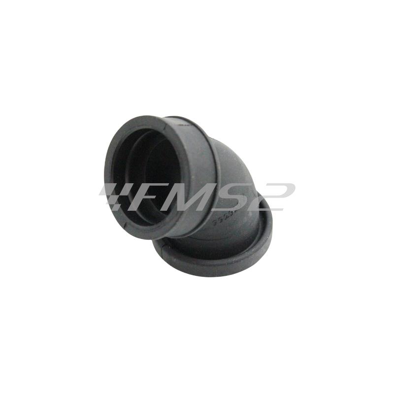 Manicotto collettore in gomma ricambio per collettrore girevole 360° Top Performance con imbocco da 35 mm per carburatori PWK, OKO, Koso e Vhst per scooter con motore Minarelli orizzontale aria e liquido, ricambio 9929290