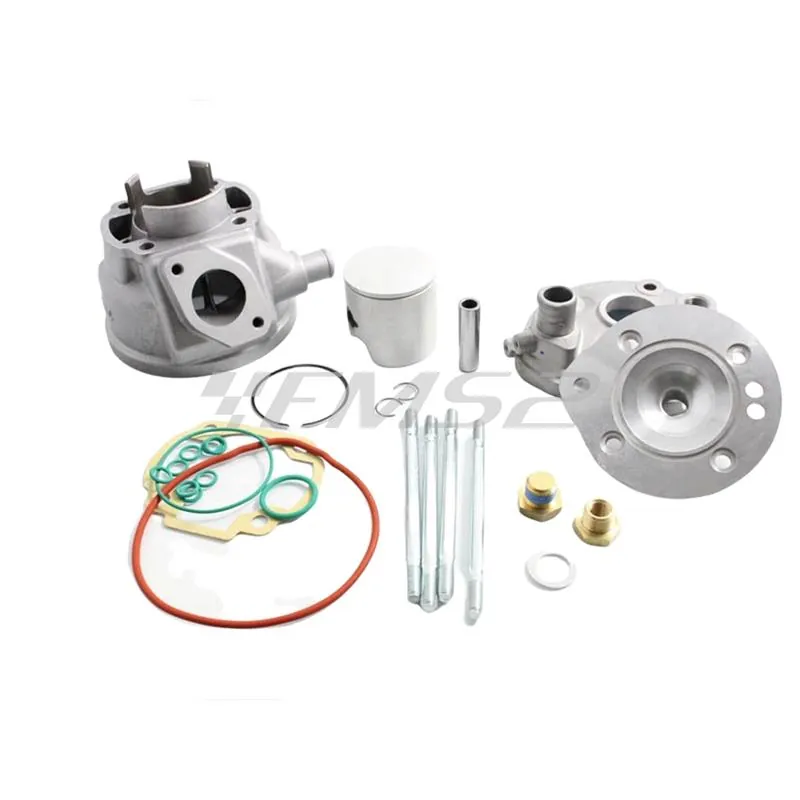 Motore gruppo termico diametro 50 mm modello TPR corsa lunga 44 mm e cilindrata 86 cc, ricambio del maxi kit codice 9926560 per scooter con motore minarelli orizzontale liquido (TOP PERFORMANCE), ricambio 9929310