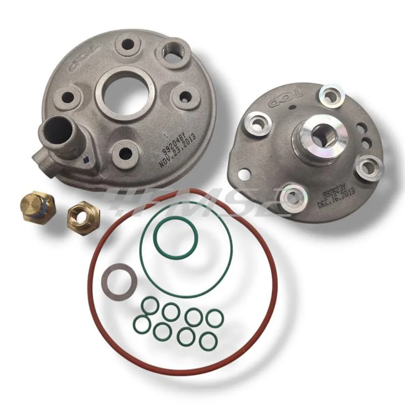 Testa scomposta diametro 50 per gruppo termico TPR per maxi kit scooter Minarelli raffreddamento a liquido, ricambio 9929320