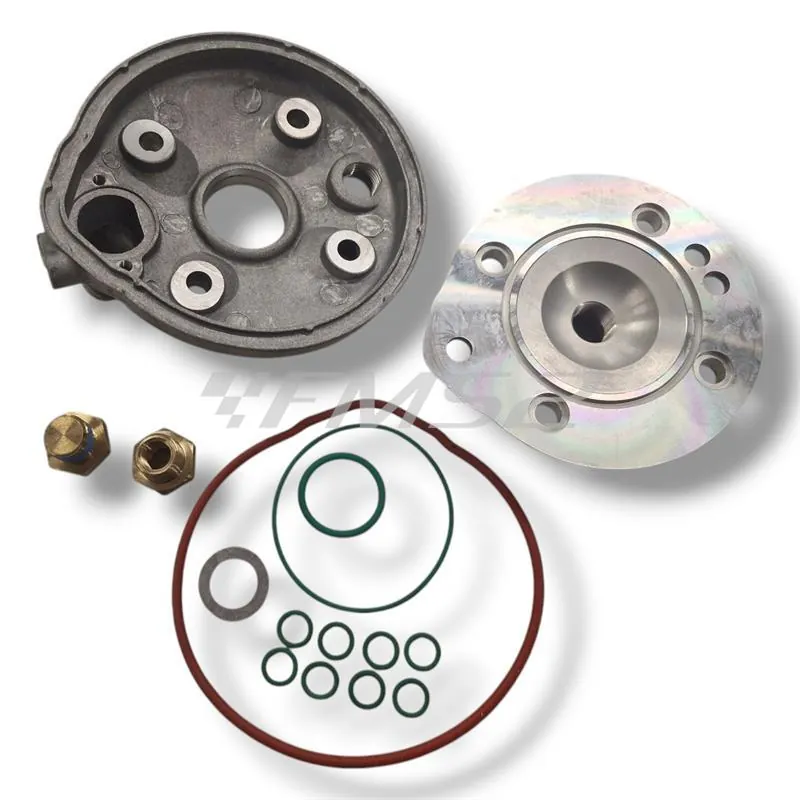 Testa scomposta diametro 50 per gruppo termico TPR per maxi kit scooter Minarelli raffreddamento a liquido, ricambio 9929320