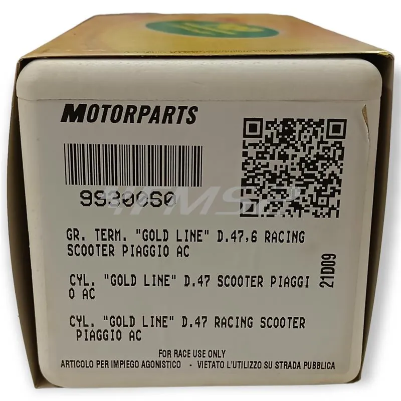9930060 Motore gruppo termico top performance Racing gold line diametro 47,6mm per scooter con motore Piaggio raffreddato ad aria