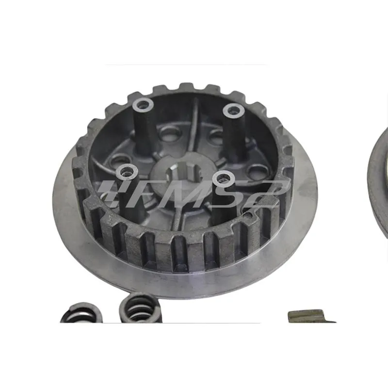 Kit frizione completa di tamburo e dischi per motori serie AM345 e AM6 Minarelli, ricambio 9931900