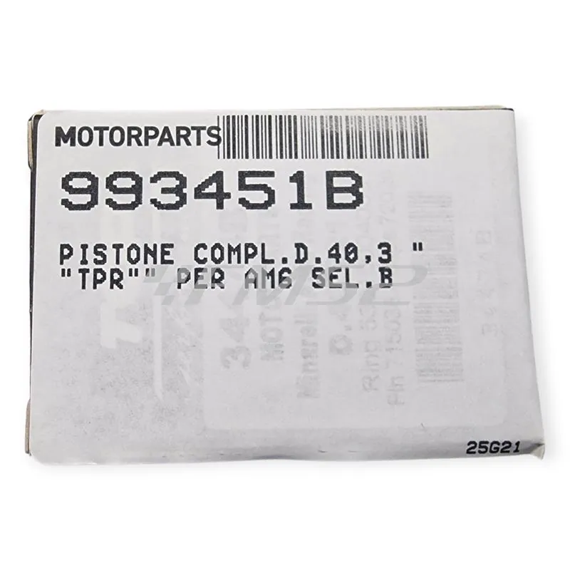 993451B Pistone compl.d.40,3 tpr per am6 sel.B, spinotto 12