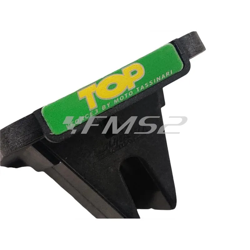 Valvola pacco lamellare Top in carbonio TPR di colore nero Tassinari a 8 petali per motori Minarelli Yamaha serie am345 e AM6 e Derbi tutte le versioni, ricambio 9937820