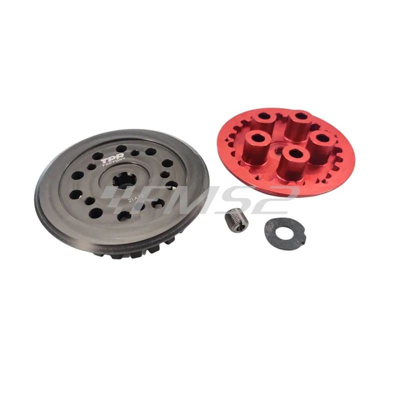Kit frizione tpr factory a 5 molle by Top Performance in CNC per motori Minarelli AM, AM3, AM4, AM5 e AM6 1° e 2° generazione, ricambio 99F5MAM10