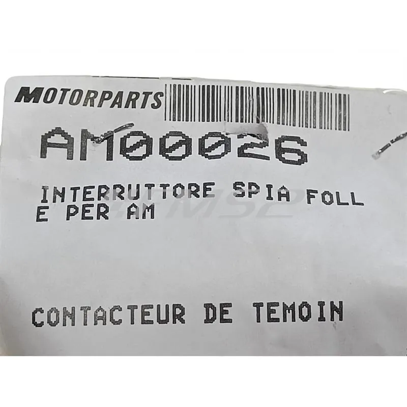 Interruttore spia folle per am, ricambio AM00026