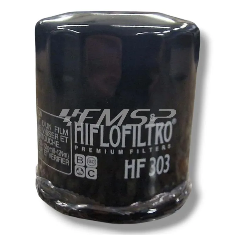 Filtro olio hiflo nero kawasaki 1000 zx-10r ninja 2011 - 2015, ricambio HF303