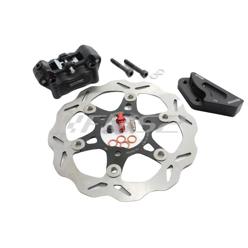 Kit disco oversize diametro 220 con pinza Jog r, ricambio KC003