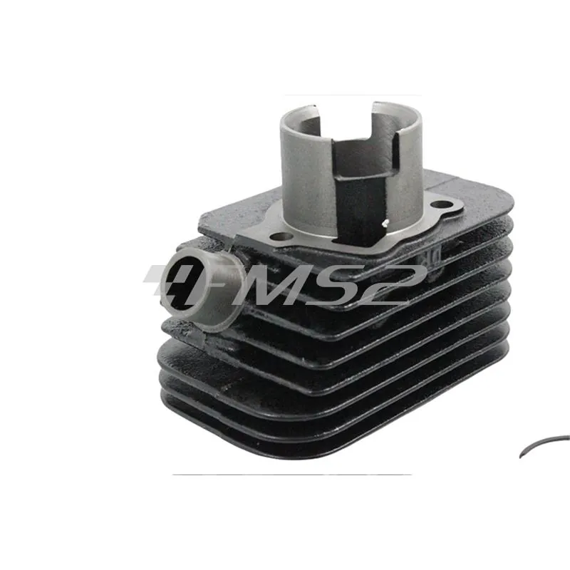 Motore gruppo termico DR completo di pistone, per ciclomotori Piaggio Ciao, Si, Boxer, Bravo e Grillo con diametro 38,4 mm e spinotto 10 mm, ricambio KT00005