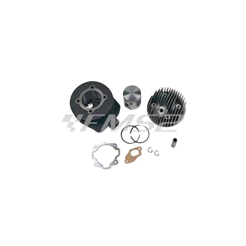 Motore gruppo termico completo dr per Piaggio Vespa PX 125-150 con diametro 63mm e 7 travasi, ricambio KT00017