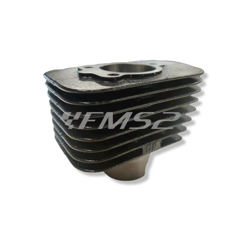 KT00066 Motore gruppo termico completo di pistone diametro 43 mm (cilindrata 60 cc) e spinotto diametro 12mm per Piaggio Ciao, Si, Bravo, Boxer, Grillo