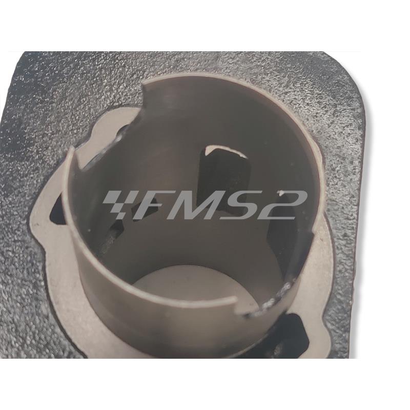 Motore gruppo termico completo di pistone diametro 43 mm (cilindrata 60 cc) e spinotto diametro 12mm per Piaggio Ciao, Si, Bravo, Boxer, Grillo, ricambio KT00066