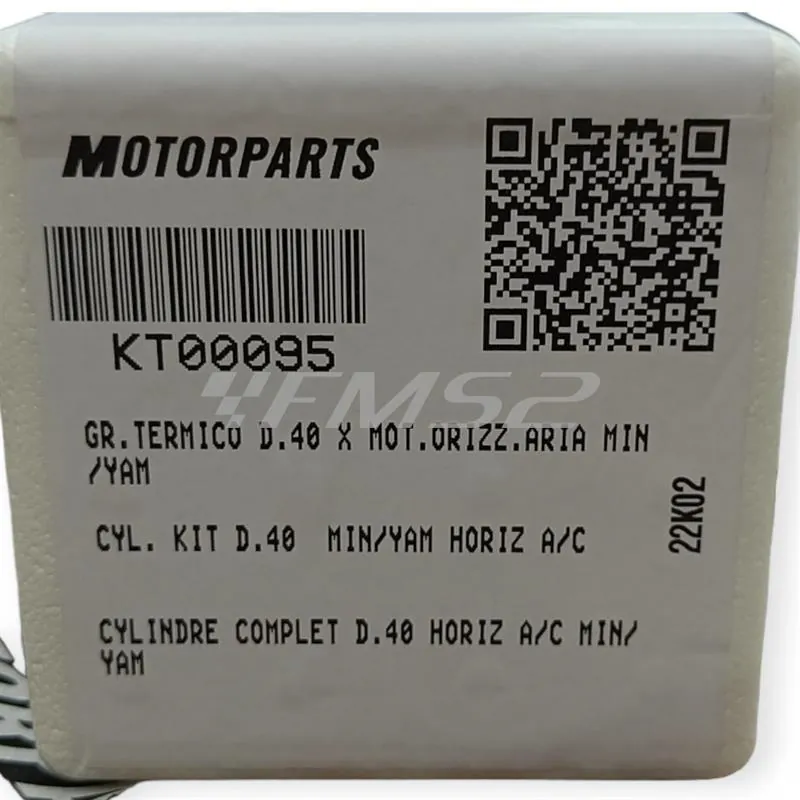 KT00095 Motore gruppo termico diametro 40 per motore orizzontale aria minarelli Yamaha