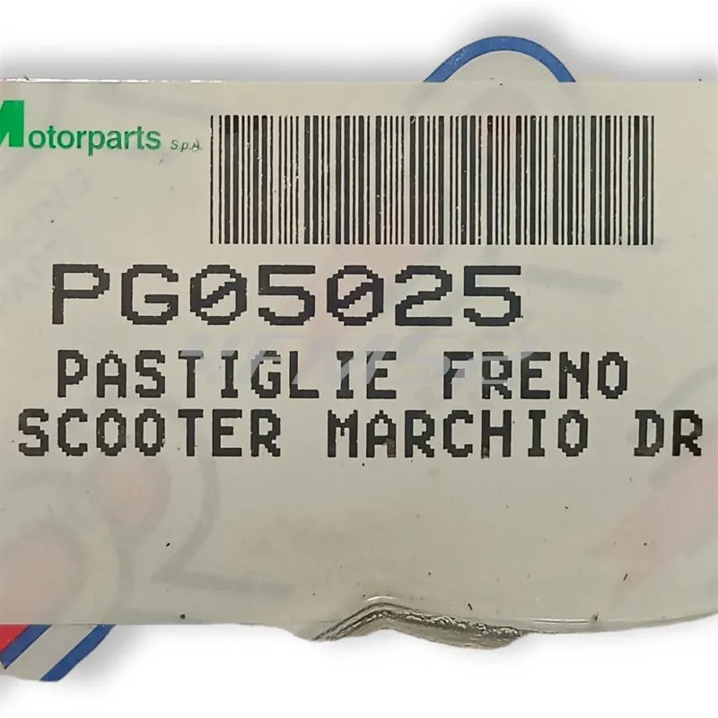 PG05025 Pastiglie freno Top Performance (pasticche) per Kymco- grand Dink 250cc. Posteriore (pasticche)