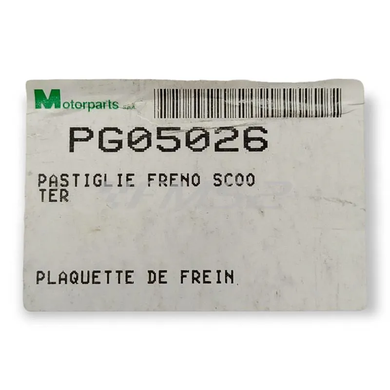 PG05026 Pastiglie freno Top Performance (pasticche), per Kymco- grand Dink 250cc. anteriore