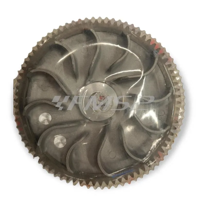 Semipuleggia fissa anteriore dr per maxi scooter con motore Piaggio Gilera 125 4t e 150 4t, ricambio PL04060