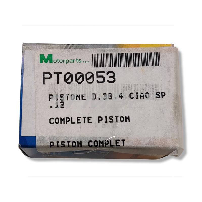 Pistone diametro 38,4 ciao si sp.12, ricambio PT00053