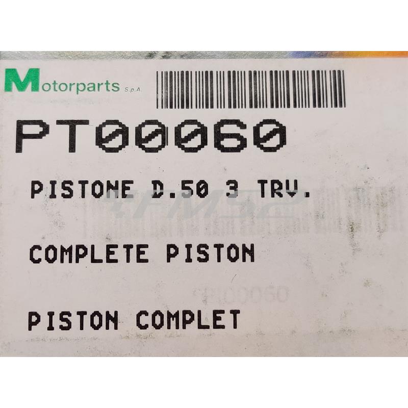 Pistone d.50 3 trv., ricambio PT00060