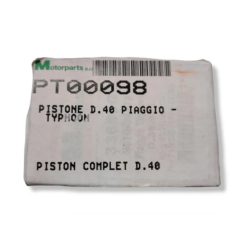 PT00098 Pistone d.40 piaggio - typhoon