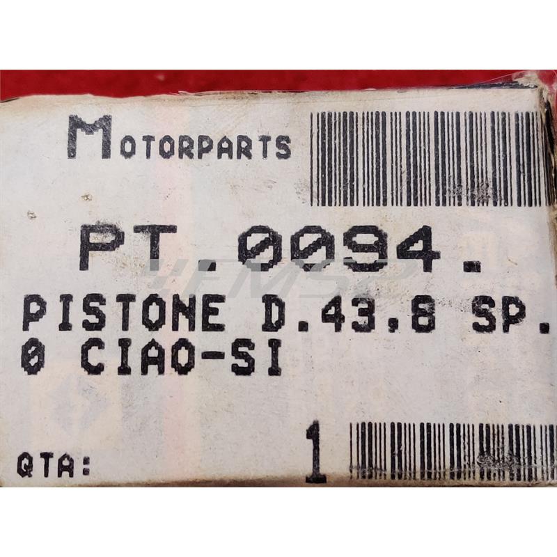 Pistone d.43,8 sp.10 ciao-si, ricambio PT0094