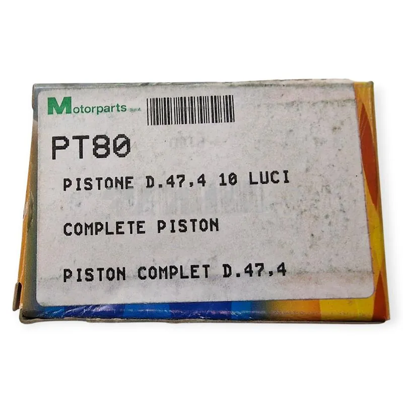 PT80 Pistone d.47,4 10 luci