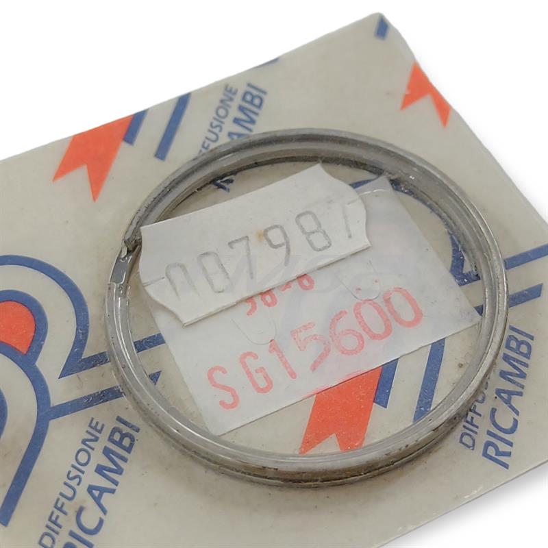 Fasce elastiche pistone con diametro 38.8 mm cstr 2-cal x2 (ex mnsg01595) per motori DR montati su ciclomotori Piaggio Ciao, Si, Bravo, Boxer, Grillo, ricambio SG15600