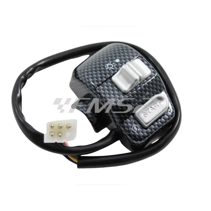 Devioluce destro speedfight look carbon. (DR, HUTCHINSON e TOP PERFORMANCE), ricambio T325035