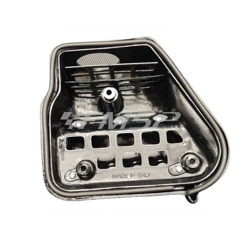 Coperchio scatola filtro UFO con aperture maggiorate per motori Yamaha e Minarelli orizzontali raffreddati ad aria e liquido con scatola filtro originale, ricambio SC06007001