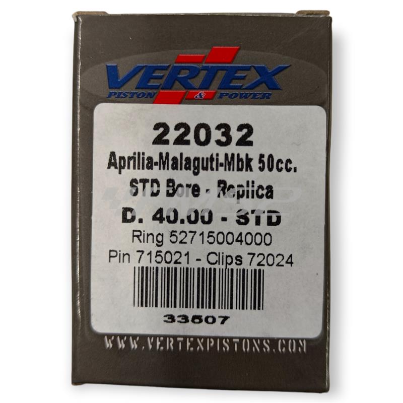 Pistone vertex diam.40,0 min.spin.10 bif, ricambio 22032