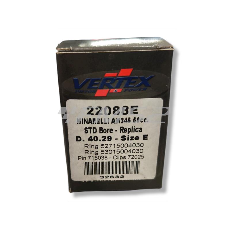 Pistone vertex minarelli am6 d.40,29 e, ricambio 22088E