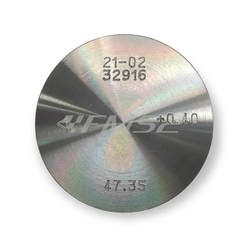 Pistone top performance Racing diametro 47,40 mm (cilindrata 70 cc) monofascia (Vertex), ricambio 22373040