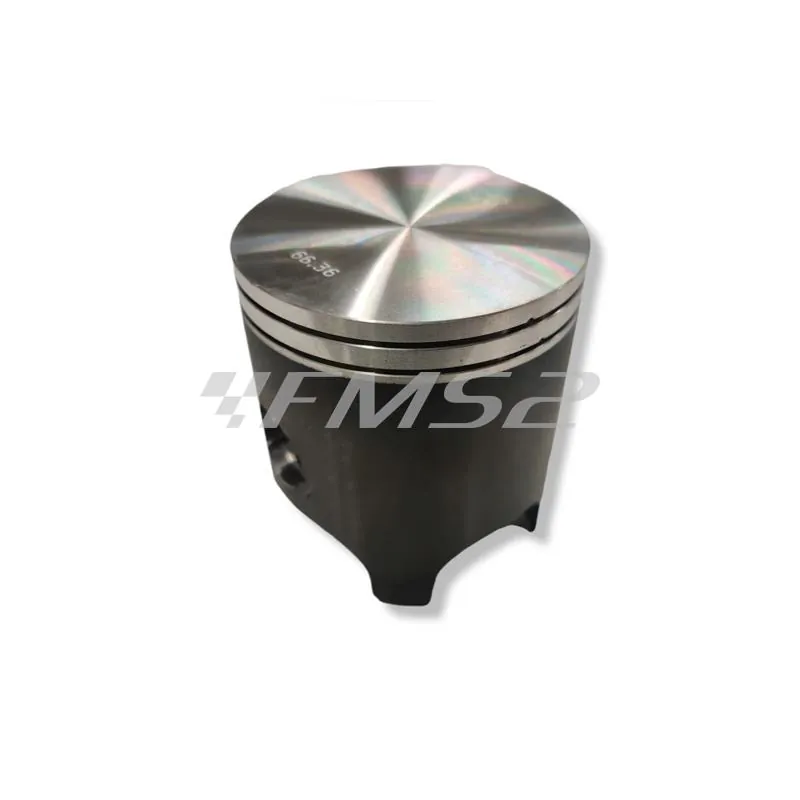 22650C Pistone VERTEX replica Ø66,36 mm Selezione C per KTM EXC 250 2T 2000-2005 - bifascia grafitato