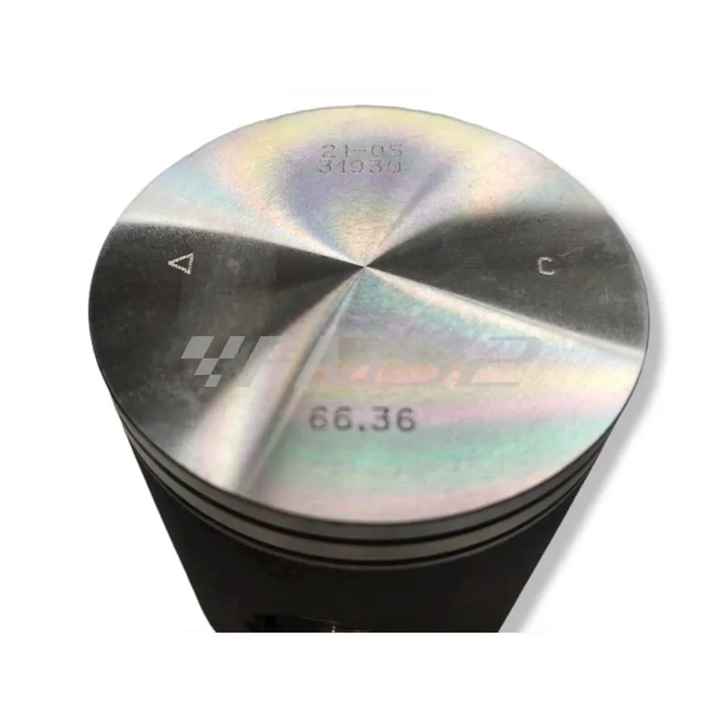 22650C Pistone VERTEX replica Ø66,36 mm Selezione C per KTM EXC 250 2T 2000-2005 - bifascia grafitato