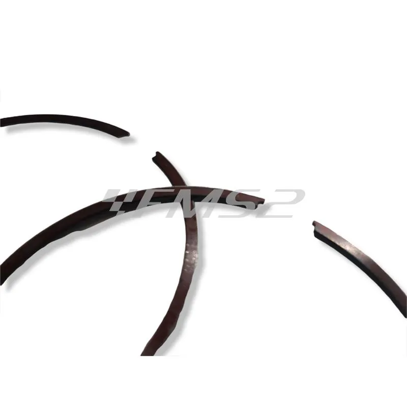 22650C Pistone VERTEX replica Ø66,36 mm Selezione C per KTM EXC 250 2T 2000-2005 - bifascia grafitato